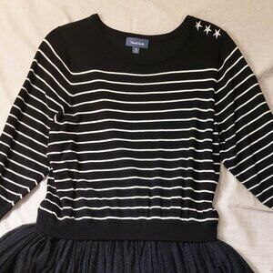 Black Stars and Stripes Dress